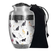 Artistic Pet Funeral Urn - Unique Pet Memorial Urn For Cat Ashes