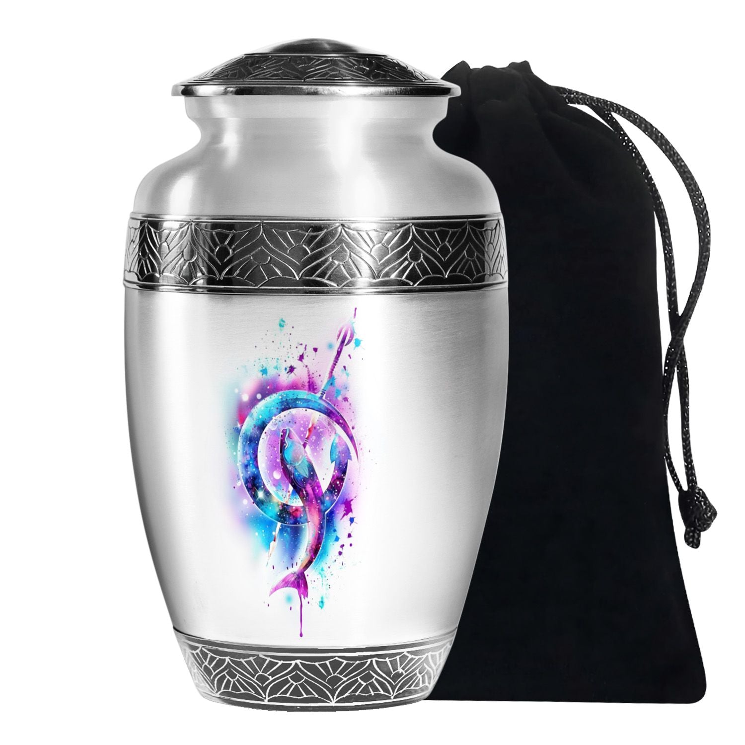 Fish Memorial Urns For Ashes - Cremation Urns For Adult Ashes