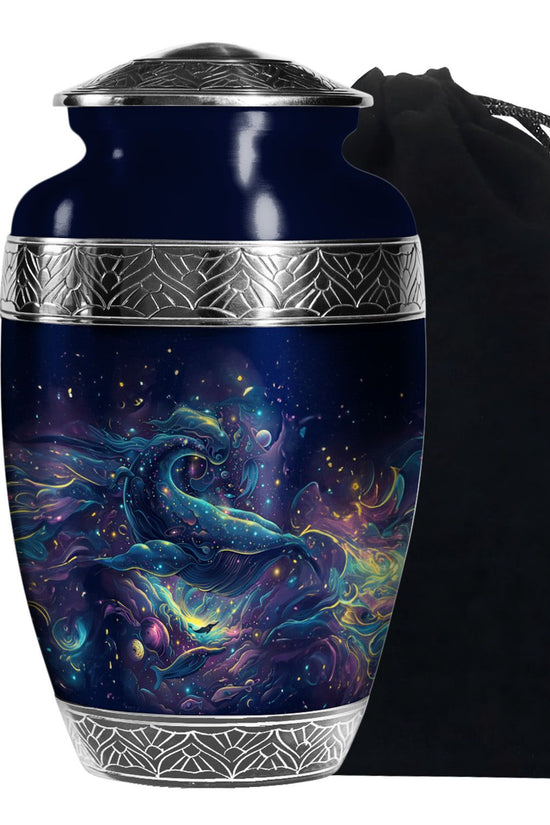 Fish Memorial Urn - Large Funeral Urn For Human Ashes