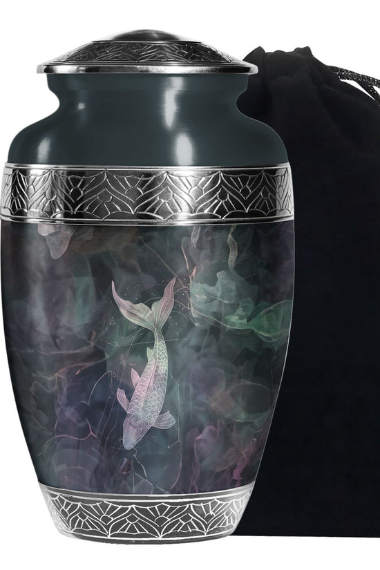 Fish Urn For Ashes - Burial Memorial Urn For Human Ashes