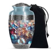 Diamond Funeral Urn – Decorative Cremation Urn for Loved Ones