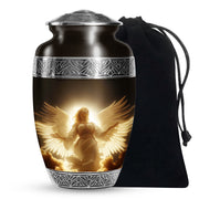 Divine Light Cremation Urn - Beautiful Angel Funeral Urn For Loved Ones