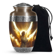 Angel Soul Memorial Urn - Peaceful Tribute of Light & Love Funeral Urn For Ashes