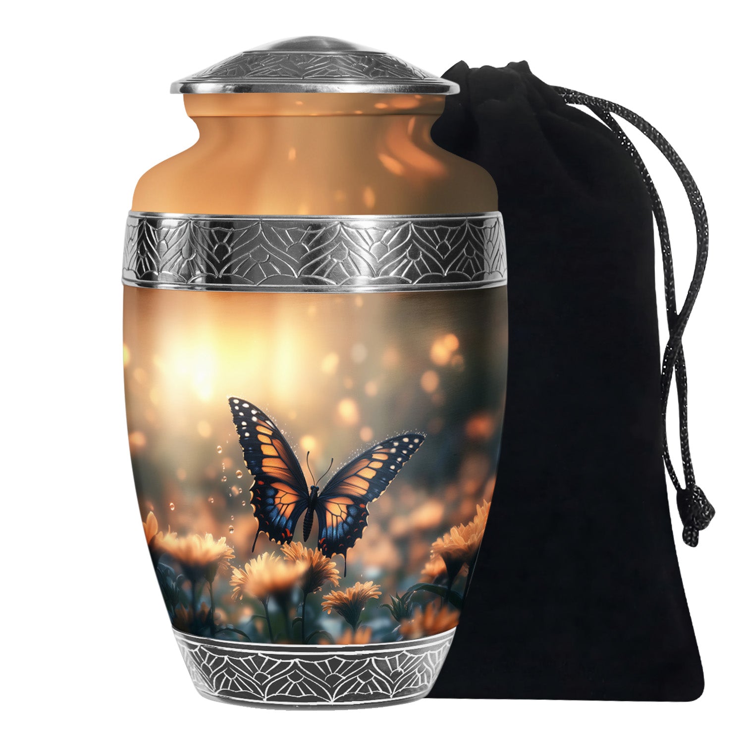 Butterfly Large Cremation Urn