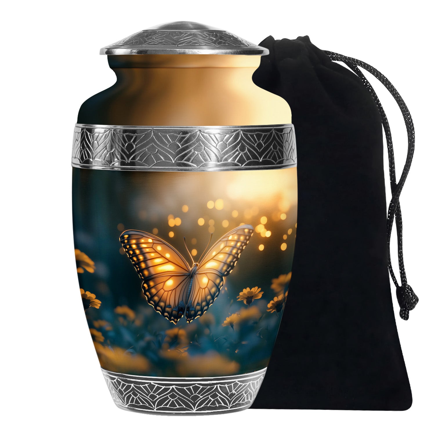 Monarch Butterfly Ashes Urn For Mom - keepsakes for ashes of loved ones