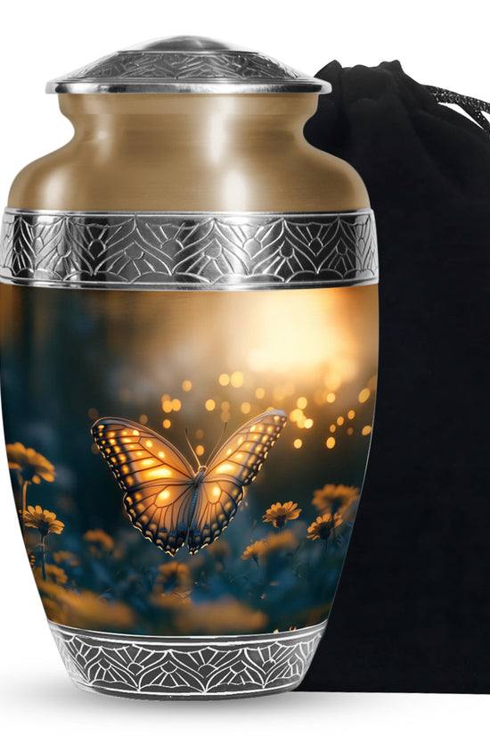 Monarch Butterfly Ashes Urn For Mom - keepsakes for ashes of loved ones