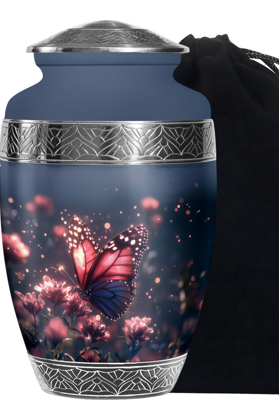 Magical Butterfly Cremation Urns - Moonlit Ashes Butterfly Urn