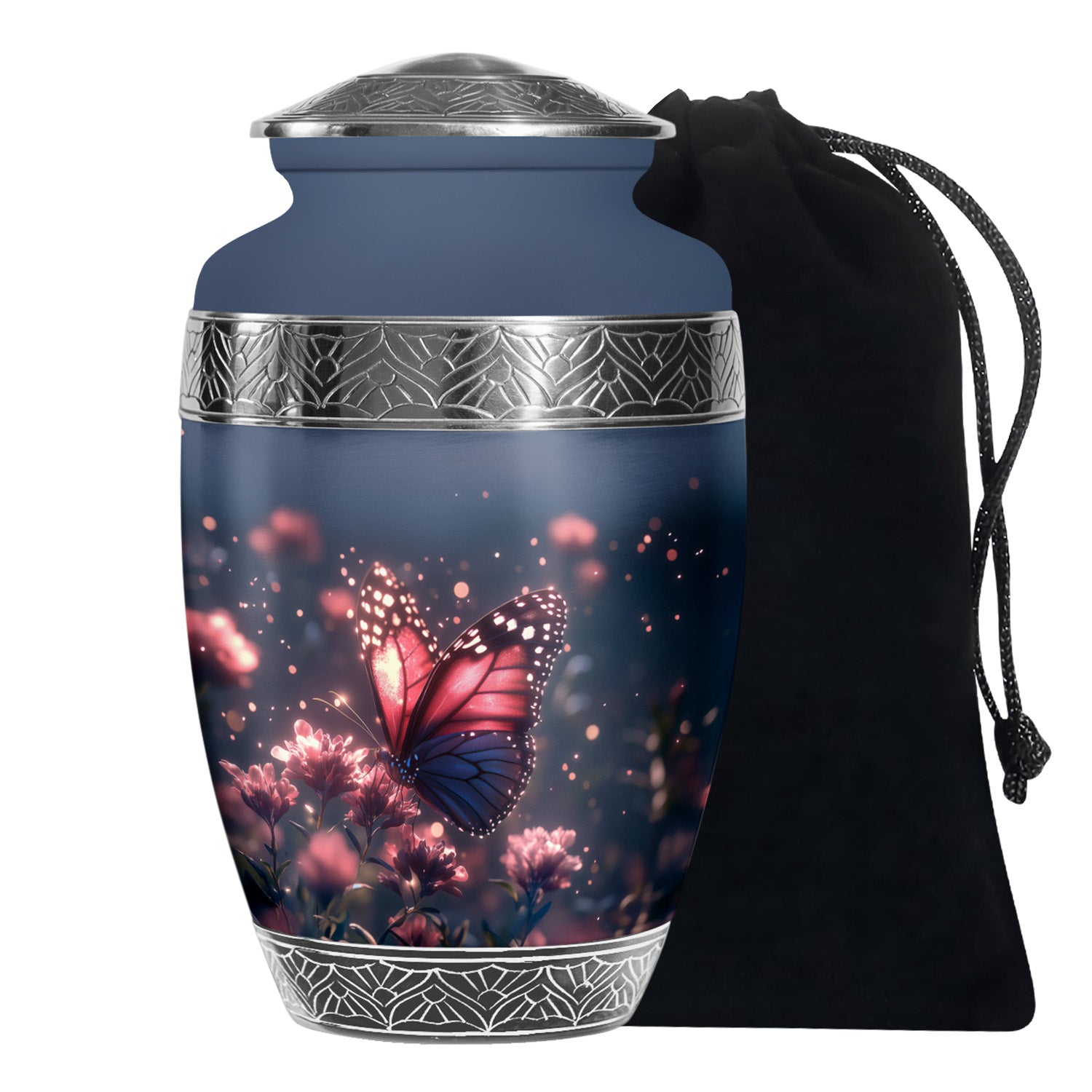 Magical Butterfly Cremation Urns - Moonlit Ashes Butterfly Urn