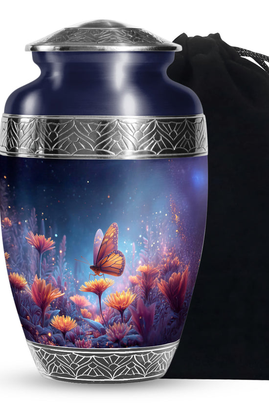 Monarch Butterfly Cremation Urn for Human Ashes For Mom or Dad