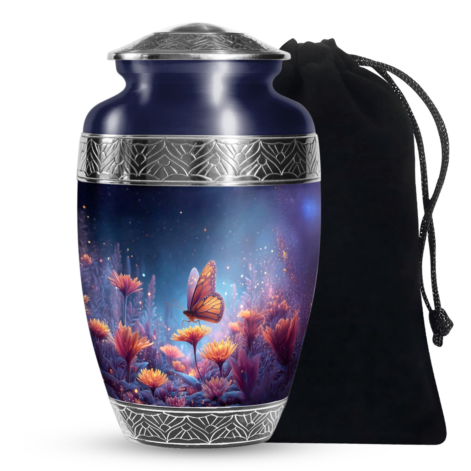 Monarch Butterfly Cremation Urn for Human Ashes For Mom or Dad