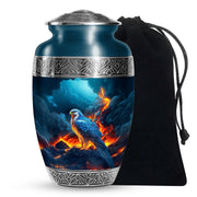 Volcano Mountain Funeral Urn - Engle Cremation Urn For Dad