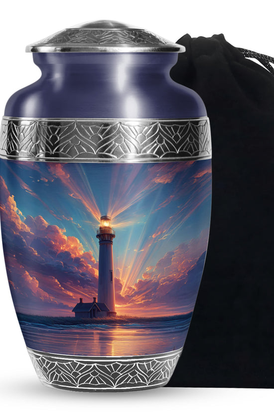 Divine Sunset Funeral Urn - Peaceful Memorial Urn For Loved Ones