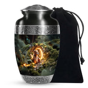 Fairy Teddy Bear Memorial Urn - Peaceful Cremation Urn For Loved Ones