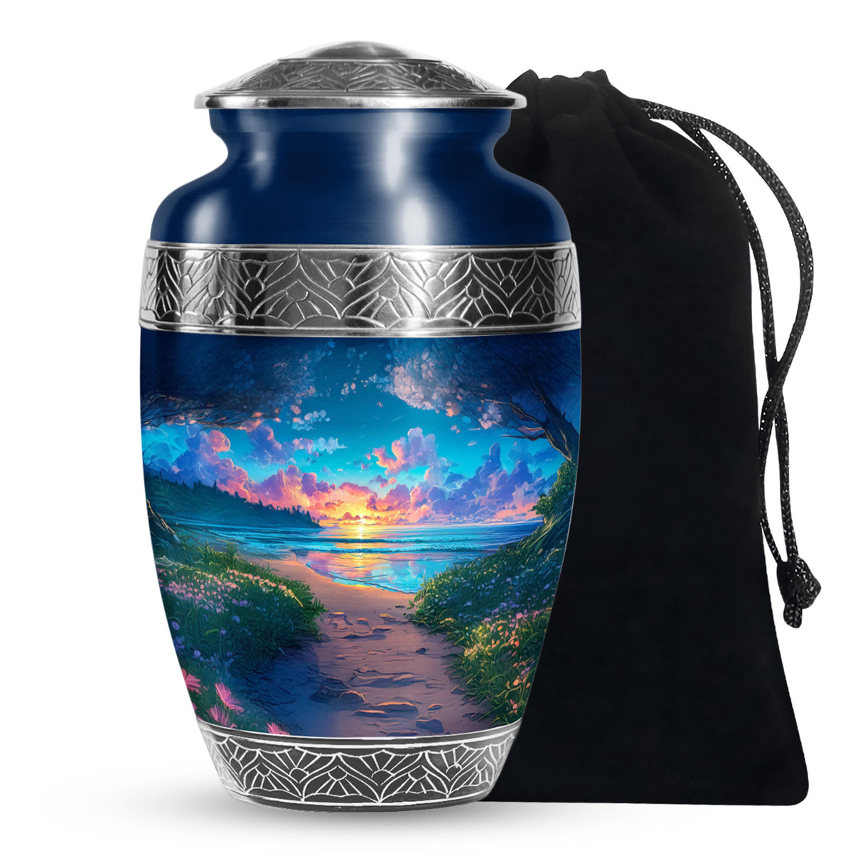 Beautiful Sunset Beach Funeral Urn - product image 6