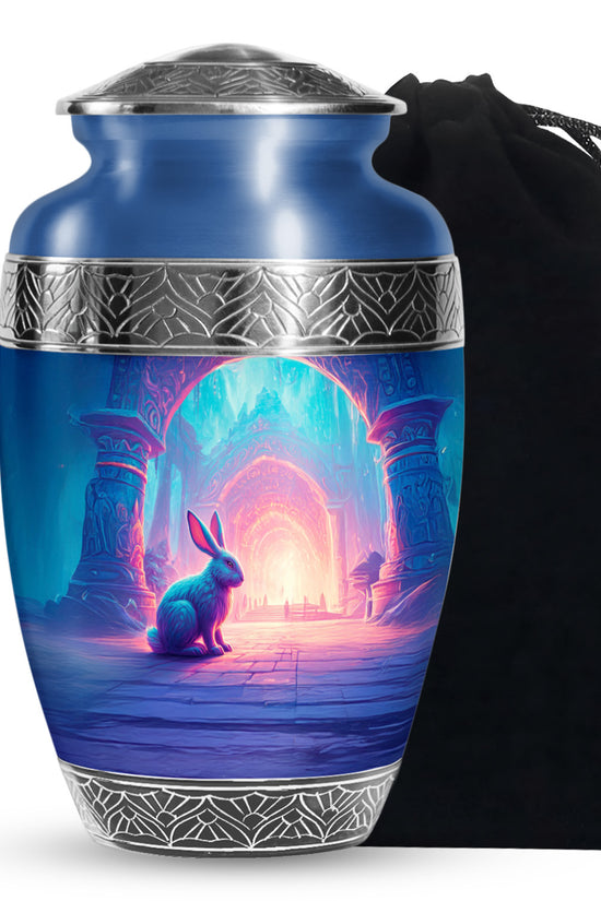 Magical Rabbit Memorial Urn - Cremation Urn For Human Ashes