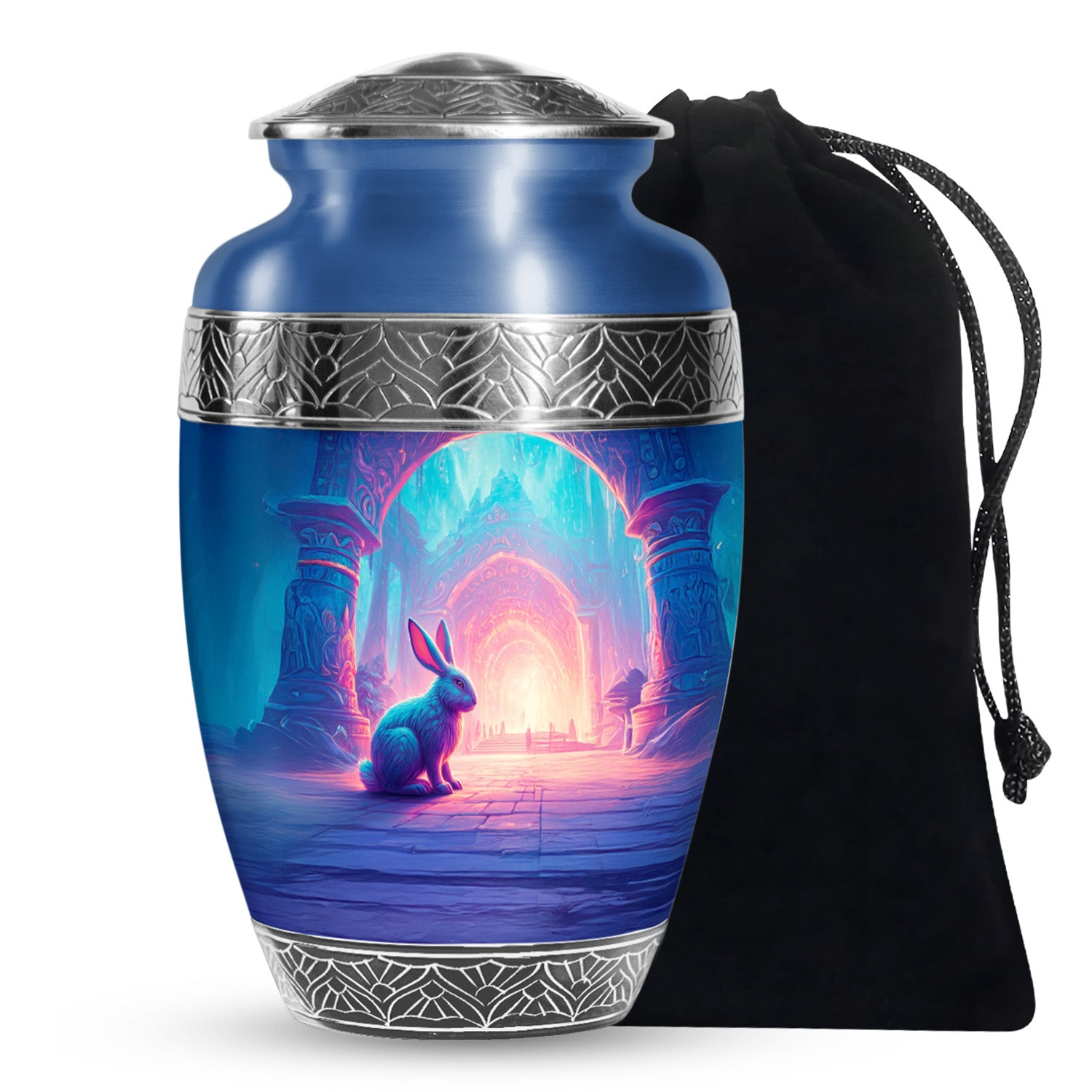 Magical Rabbit Memorial Urn - Cremation Urn For Human Ashes