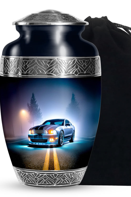Muscle Car Cremation Urn - Memorial Urn for Adult Ashes