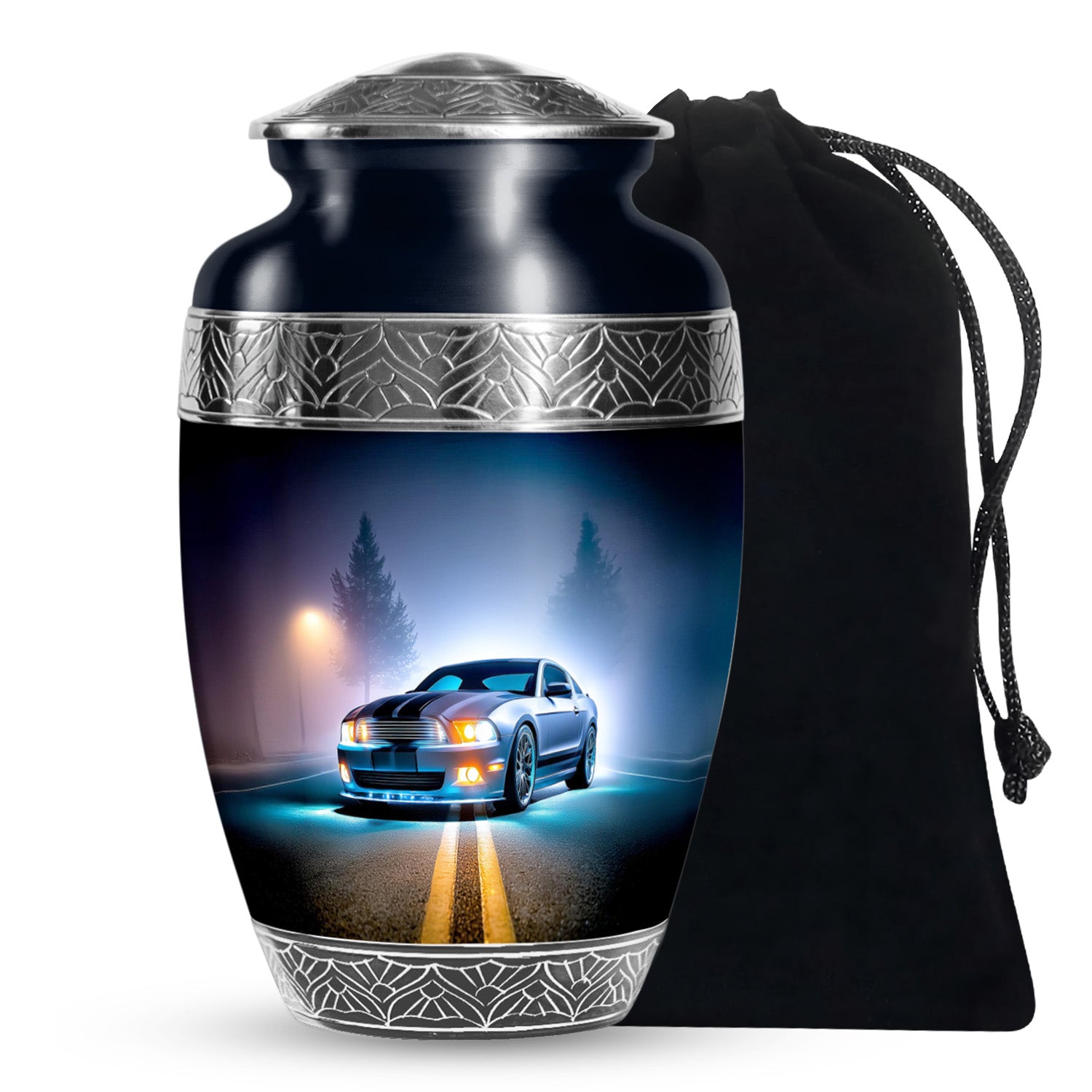 Muscle Car Cremation Urn - Memorial Urn for Adult Ashes