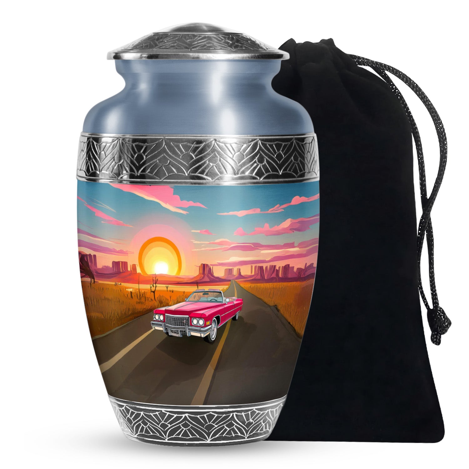 Vintage Car Urn for Ashes - Premium Funeral Urn For Dad