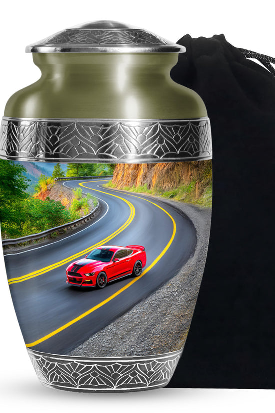 Muscle Car Cremation Urn - Funeral Urn For Human Ashes