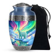 Polar Bear Memorial Urn - Cremation Urn For Adults Ashes
