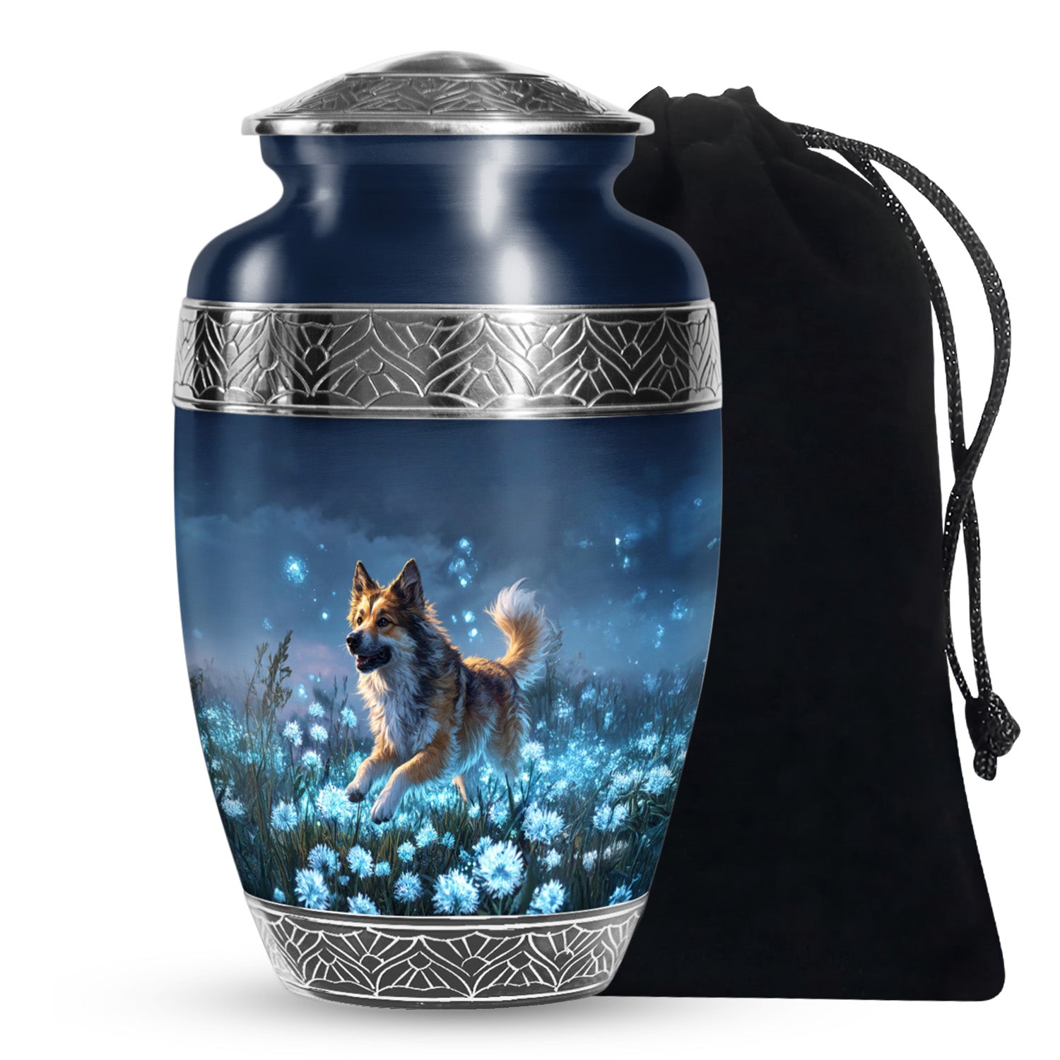 Dog Cremation Urns - Decorative Pet Memorial Urns For Loved Ones