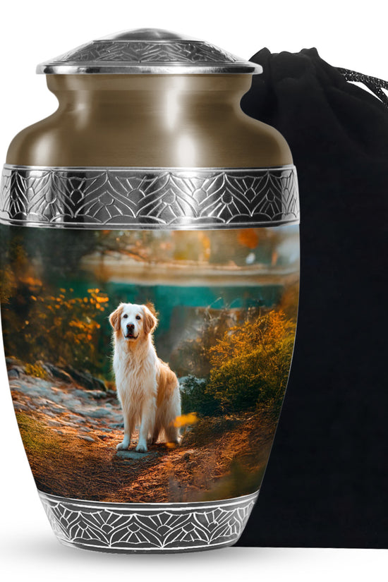 Golden Retriever Urns For Pet Dog - Dog Cremation Urns For Sale