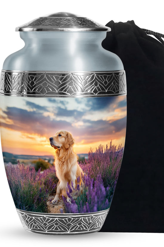 Golden Retriever Funeral Urn - Pet Cremation Urn For Ashes