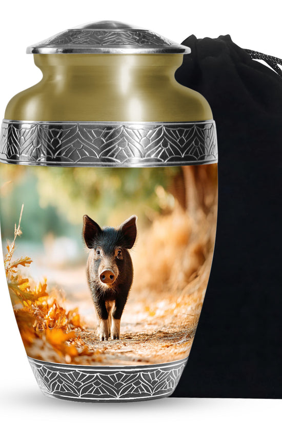Wild Piglet Cremation Urns - Memorial Urn For Adult Ashes