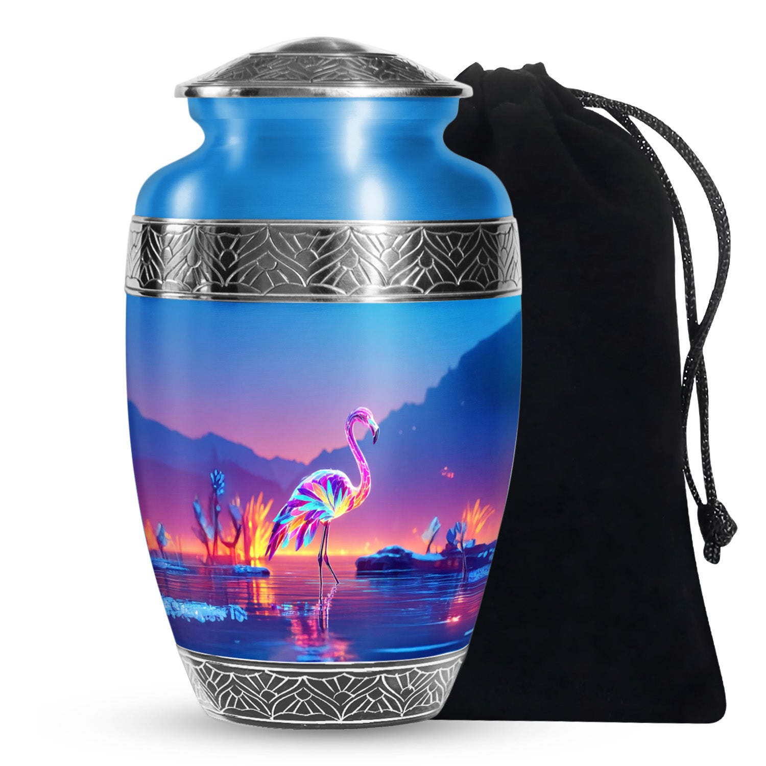 Beautiful Artistic Cremation Urn - Containers for Human Ashes