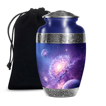 Space Galaxy Funeral Urn - Cremation Urn For Loved Ones