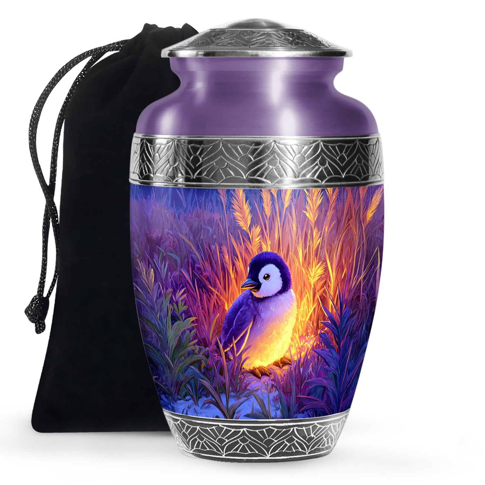 Baby Penguin Cremation Urn - Beautiful Memorial Urns For Cremation Ashes