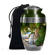 Cat Funeral Urn - Couple Cremation Urn For Pet Ashes
