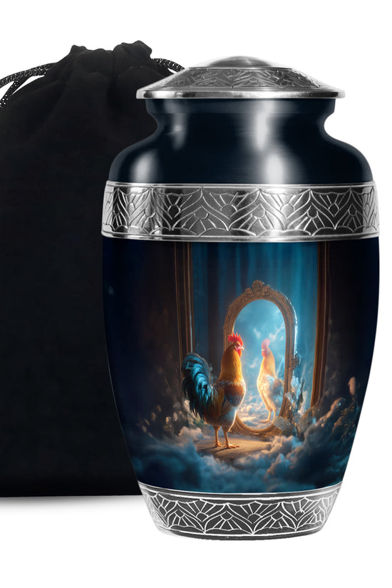 Hen Tribute Memorial Urn - Stylish Memorial Urn For Adult Ashes