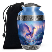 Artistic Dragon Funeral Urn - Unique Fantasy Cremation Urn For Adult Ashes
