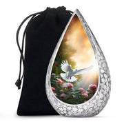 Dove Bird Memorial Urn For Ashes Beautiful Cremation Urn For Burial
