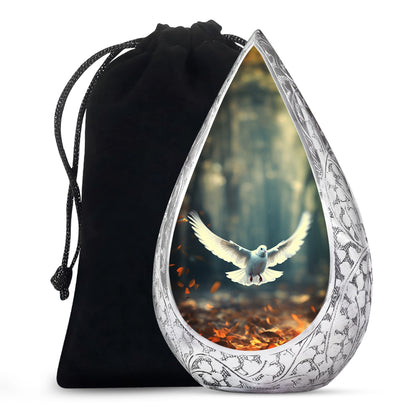 Dove Bird Urns For Ashes - Large Cremation Urn For Loved ones