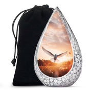 Sunset Dove Cremation Urn - Peaceful Memorial Urn For Human Ashes
