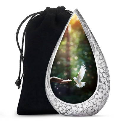 Dove Cremation Funeral Urn - Large Funeral Urn For Loved Ones