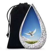 Dove Bird Memorial Urn For Ashes - Cremation Urn For Loved Ones