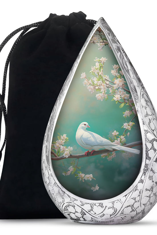 Dove Funeral Urn - Large Funeral Urn For Loved Ones