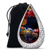 Sparrow Cremation Urn - Aluminium Memorial Urn For Male & Female