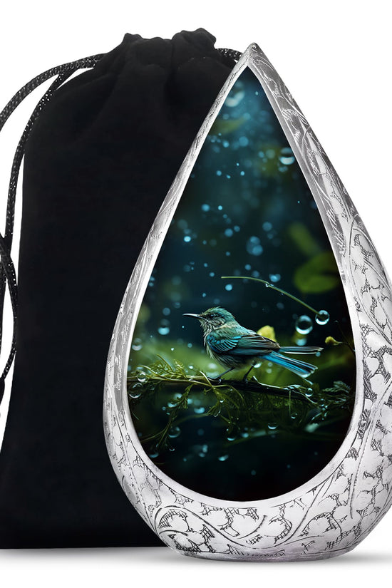 Sparrow Memorial Urn For Ashes - Large Cremation Urn For Ashes