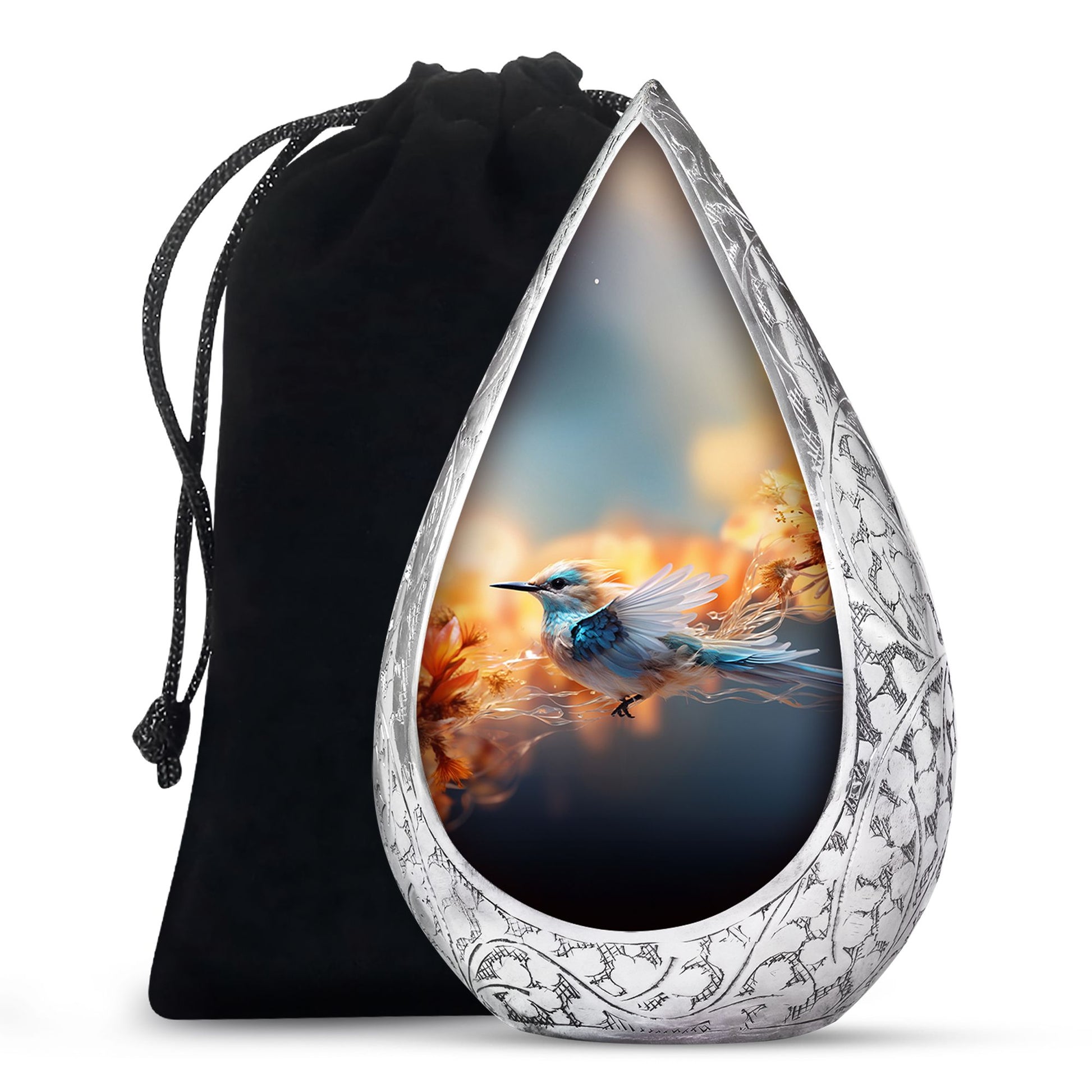 Sparrow Memorial Urn - Large Cremation Urn For Burial