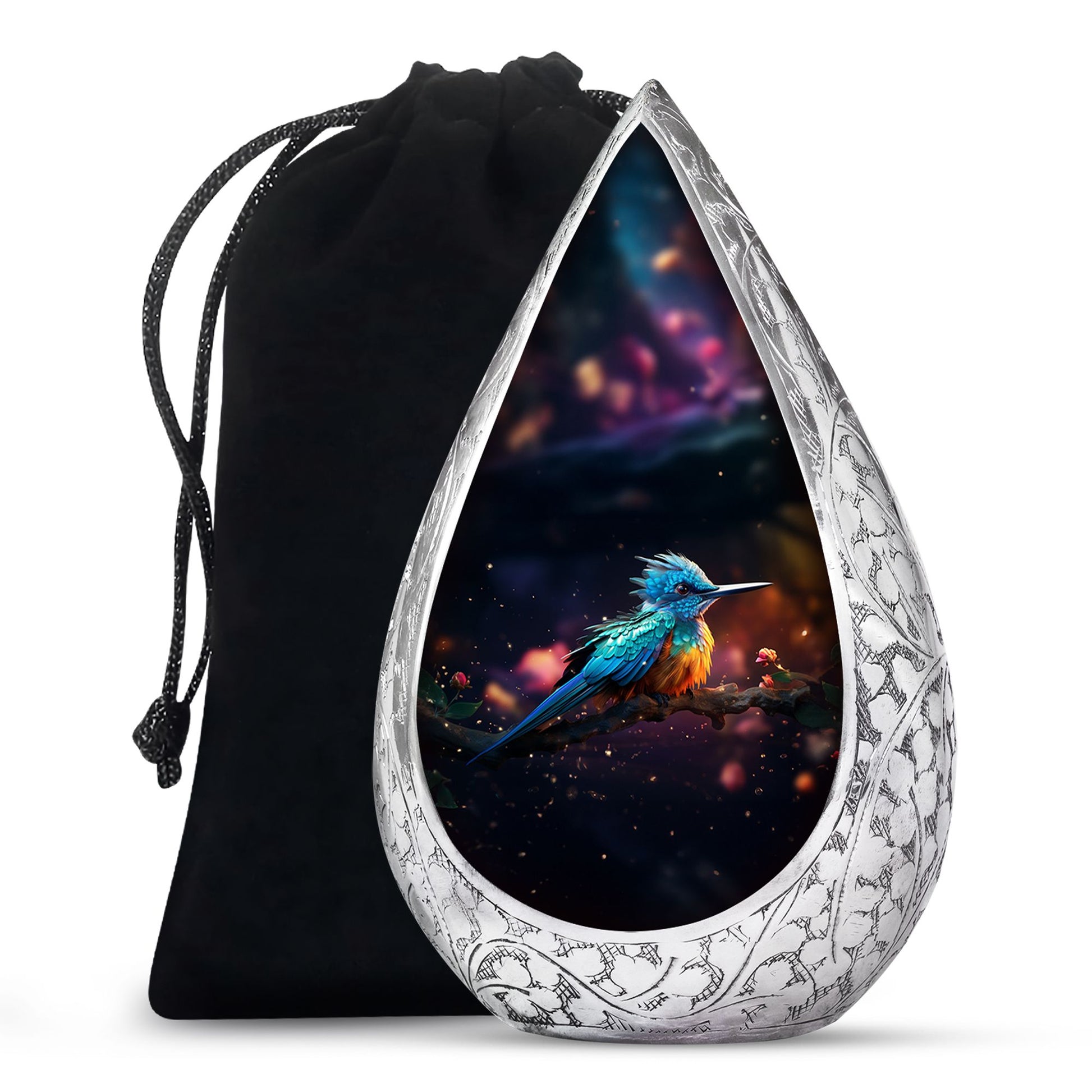 Sparrow Cremation Urn - Bird Theme Funeral Urn For Ashes