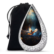 Peaceful Sparrow Memorial Urn - Cremation Urn For Ashes