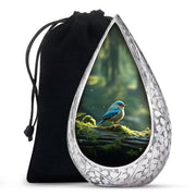 Sparrow Funeral Urn For Ashes - Aluminium Funeral Urn For Loved Ones