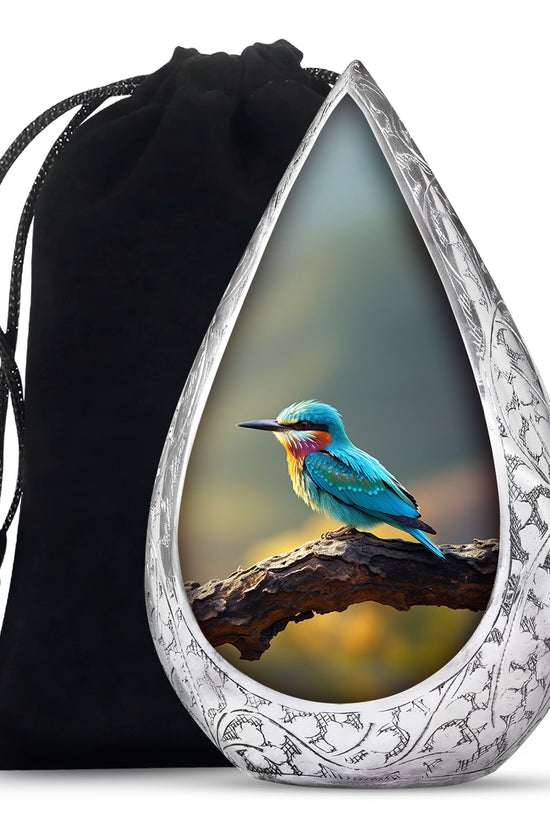 Sparrow Theme Cremation Urn - Large Funeral Urn For Male