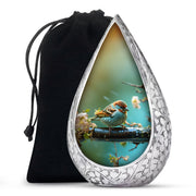 Sparrow Memorial Urn For Human Ashes - Large Funeral Urn For Ashes