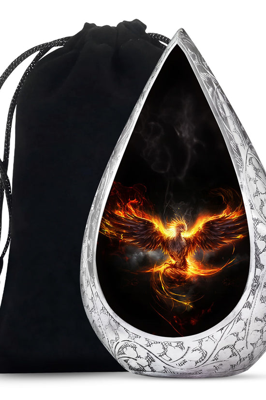 Phoenix Funeral Urn - Aluminium Urn For Male & Female